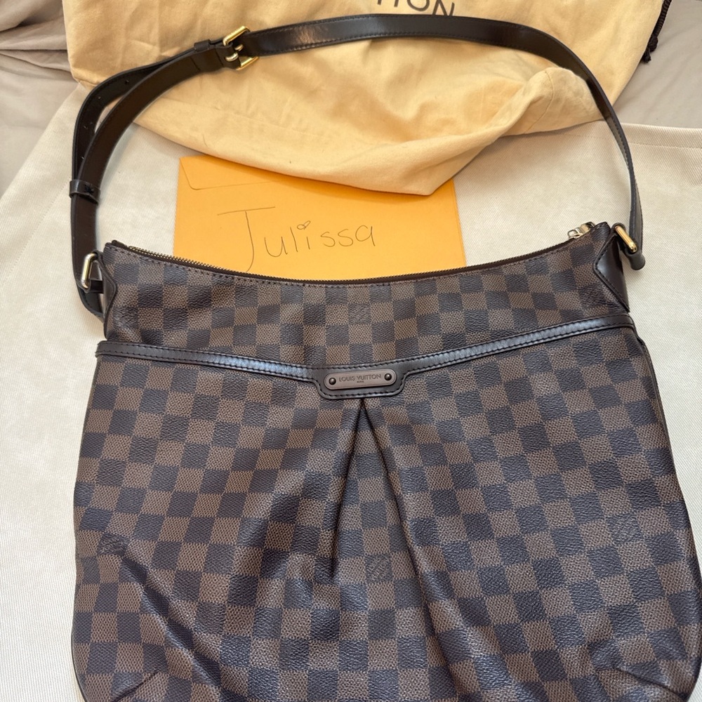 ‼️‼️ SOLD‼️‼️
Louis Vuitton Bloomsbury GM in Damier Ebene